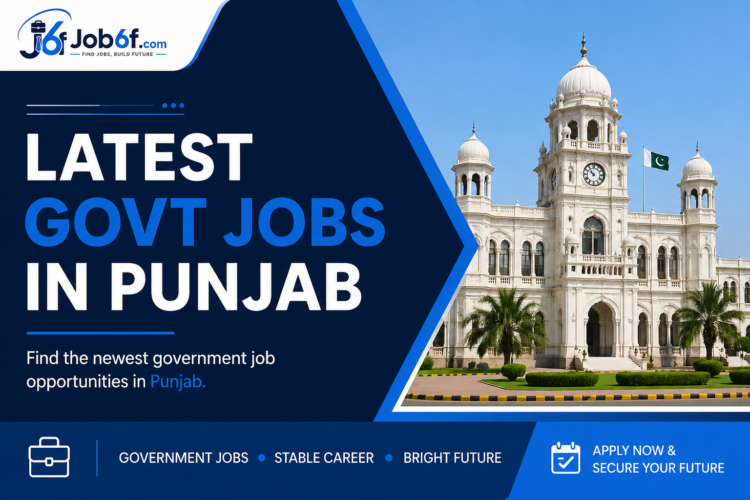 Latest Govt Jobs in Punjab