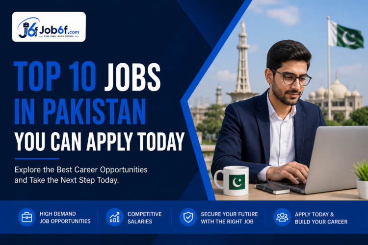 Top 10 Jobs in Pakistan You Can Apply Today